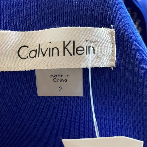 Calvin Klein Dress Blue size 2 - Picture 6 of 8